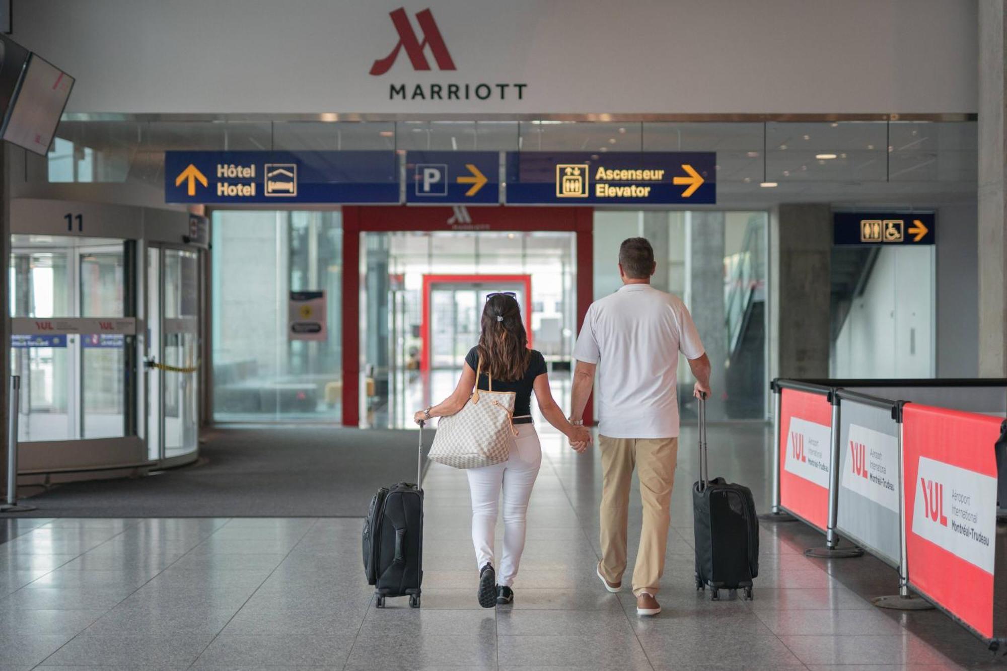 Marriott Montreal Airport In-Terminal Hotel Dorval Buitenkant foto